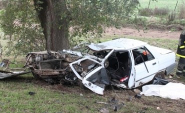 MURIO UN JOVEN EN UN ACCIDENTE EN EL ACCESO DE SALLIQUELO