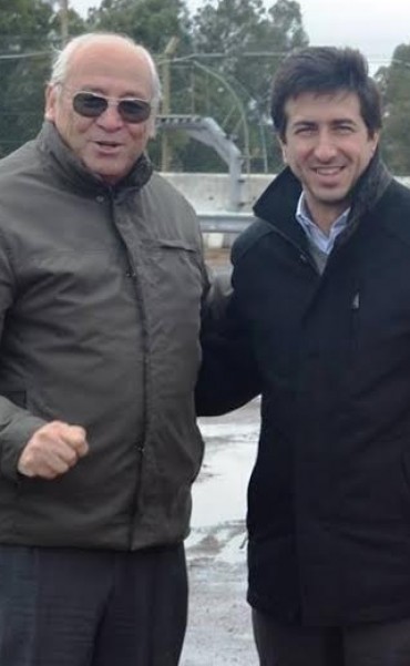 ROBERTO ALVAREZ E INTENDENTES DE LA SEXTA SE REUNIERON CON EL MINISTRO DE OBRAS PUBLICAS