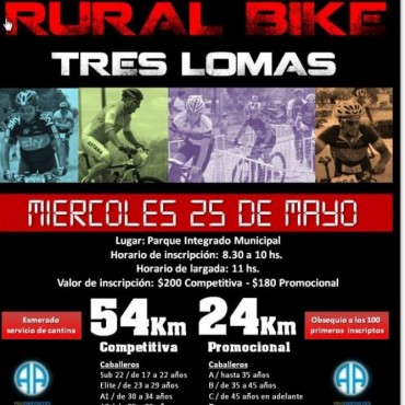 SE CORRE EL 5º RURAL BIKE EN TRES LOMAS