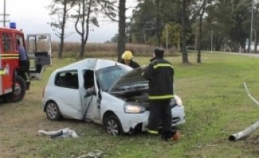 DOS ACCIDENTES SIMULTANEOS DEJARON COMO SALDO HERIDOS LEVES