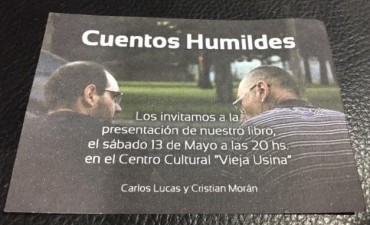 CARLOS LUCAS Y CRISTIAN MORAN PRESENTAN 'CUENTOS HUMILDES'