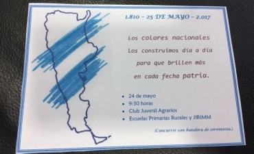 LA CELEBRACION DEL 25 DE MAYO SE REALIZA EN LOS AGRARIOS