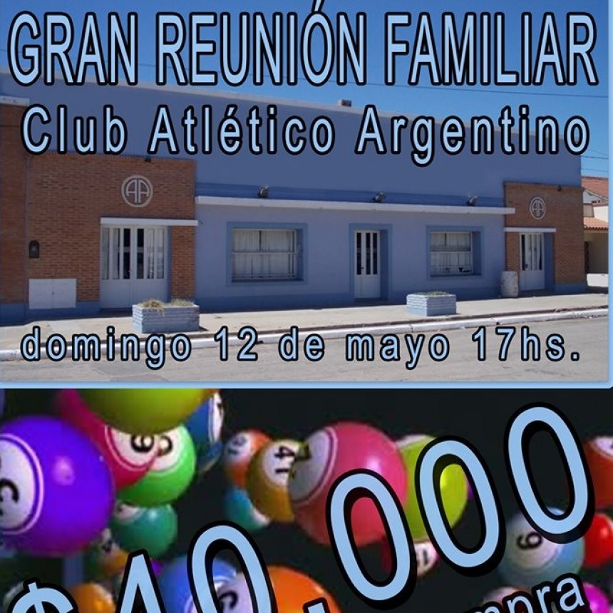 GRAN ENCUENTRO FAMILIAR EN ATLETICO ARGENTINO