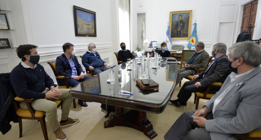 NOSETTI SE REUNIÓ CON EL GOBERNADOR