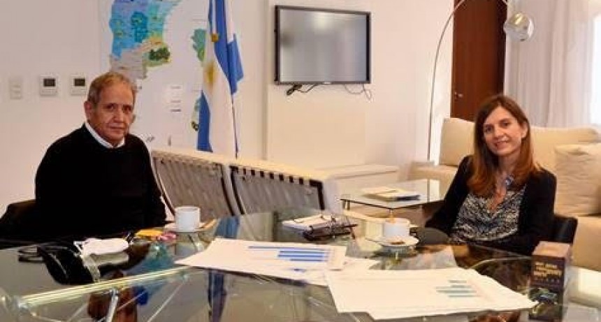 FERNANDA RAVERTA MANTUVO UNA REUNIÓN CON SERGIO PALAZZO