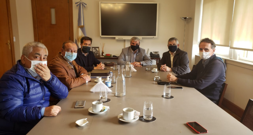 EL INTENDENTE SE REUNIÓ CON EL MINISTRO DE OBRAS PÚBLICAS DE LA NACIÓN