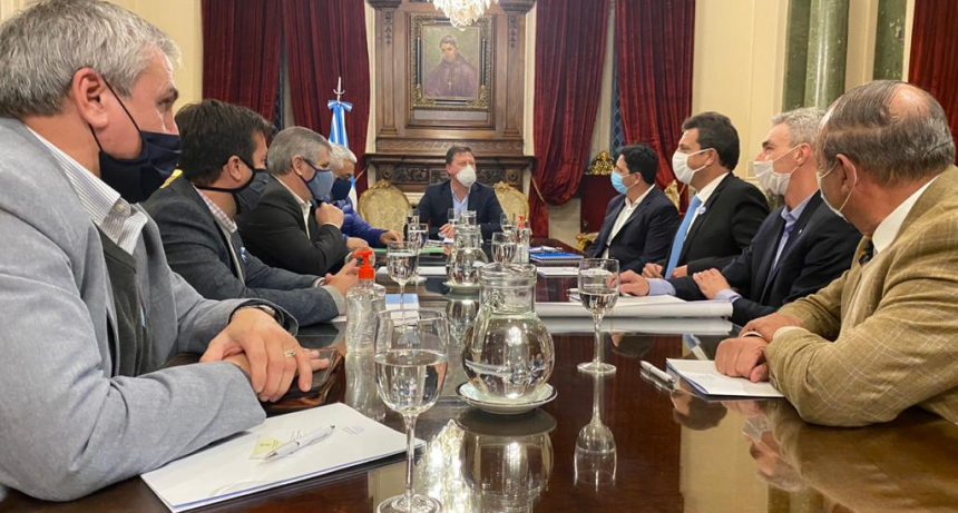 NOSETTI SE REUNIÓ CON SERGIO MASSA