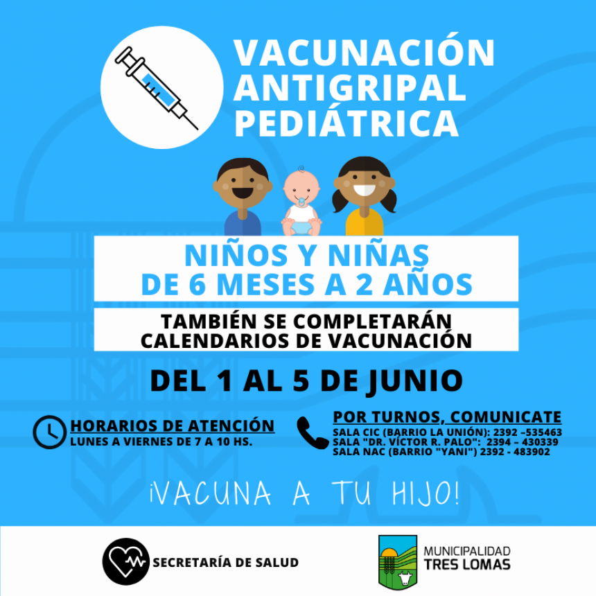 VACUNACIÓN ANTIGRIPAL PEDIÁTRICA
