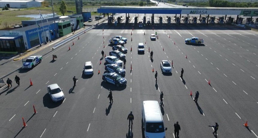 Vialidad exime del pago de peaje al personal de salud y de fuerzas de seguridad