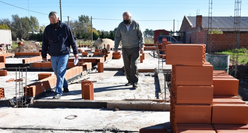 AVANZA LA OBRA DEL NUEVO CAPS DEL BARRIO SAN CAYETANO