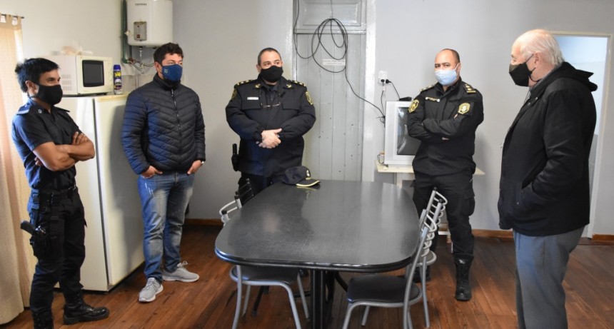MEJORAS EDILICIAS EN EL DESTACAMENTO POLICIAL