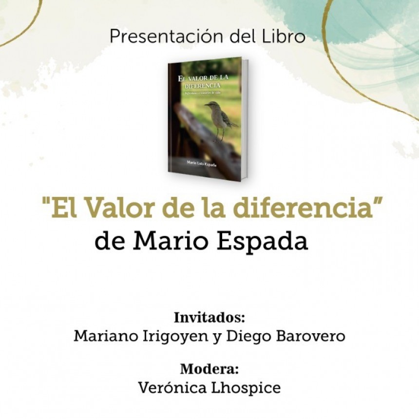 MARIO ESPADA PRESENTA SU LIBRO EL VIERNES 14