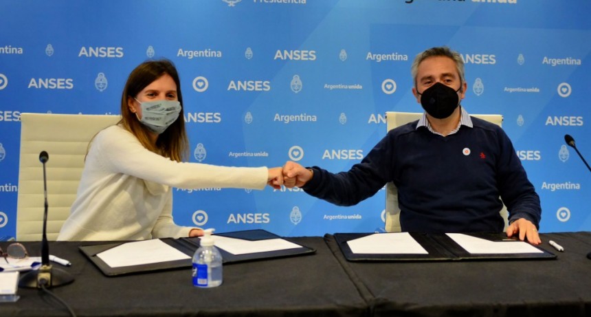 FERNANDA RAVERTA Y ANDRÉS LARROQUE PUSIERON EN MARCHA LA RED FEDERAL DE SEGURIDAD SOCIAL 