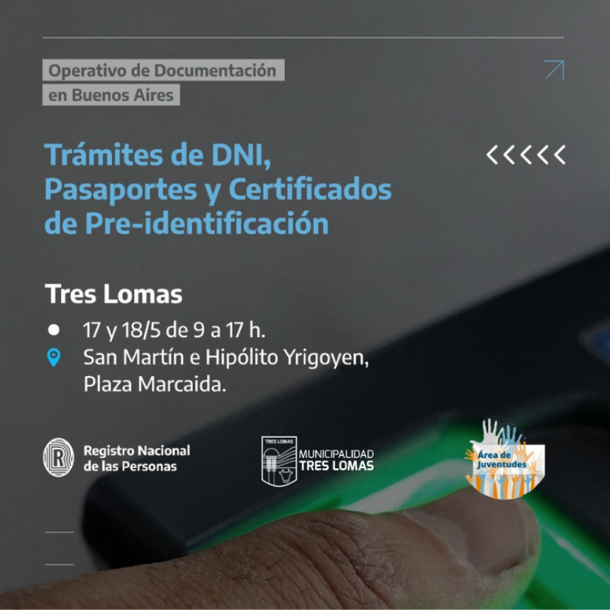 OPERATIVO DE DOCUMENTACIÓN EN TRES LOMAS