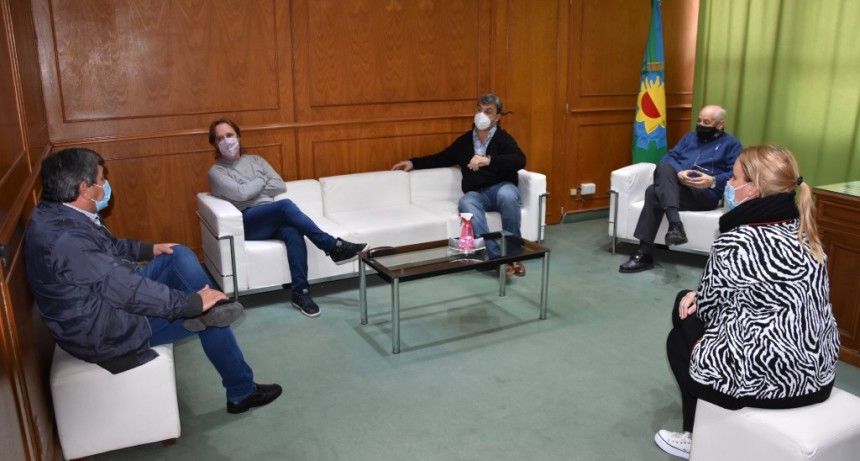 AUTORIDADES DE IOMA PEHUAJÓ VISITARON TRES LOMAS