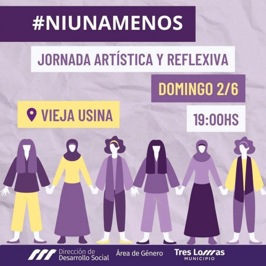 “NI UNA MENOS”: JORNADA DE SENSIBILIZACIÓN ABIERTA A LA COMUNIDAD