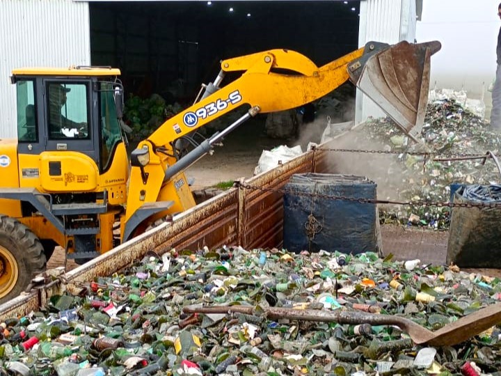PLANTA DE RSU: NUEVA VENTA DE VIDRIO