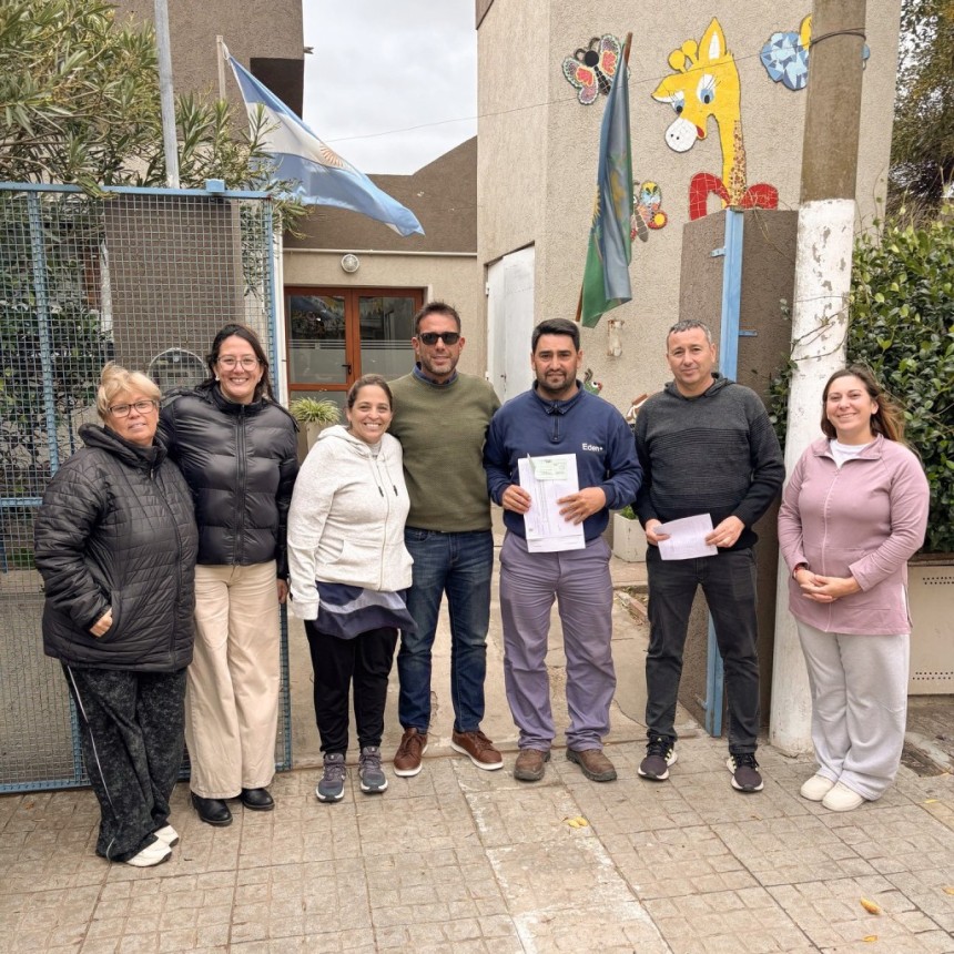 El municipio entreg&oacute; recursos del fondo educativo al Jard&iacute;n N&deg; 901 y continuar&aacute; con aportes a todas las instituciones del distrito