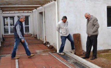 EL INTENDENTE RECORRIO OBRAS EN MARCHA