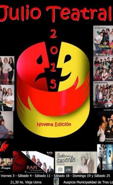 EN MARCHA JULIO TEATRAL - EL CRONOGRAMA