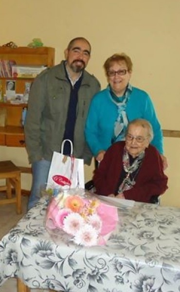 HOMENAJE A LOS 110 AÑOS DE MARIA AMPARO PORRIS HERRERO