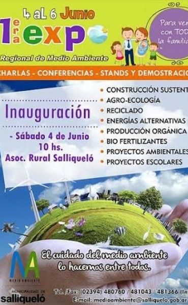REALIZAN LA PRIMERA EXPO REGIONAL DE MEDIO AMBIENTE