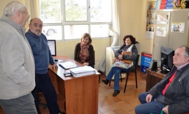 LA DIRECTORA DEL INTA VILLEGAS VISITO EL DISTRITO