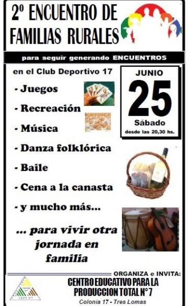 EL CEPT ORGANIZA EL 2º ENCUENTRO DE FAMILIAS RURALES