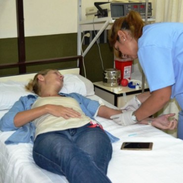 SE REALIZÓ UNA NUEVA COLECTA DE SANGRE 