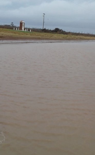 SE AGRAVA LA SITUACION HIDRICA. IMPORTANTE REGISTRO DE LLUVIA EN TRES LOMAS Y LA ZONA