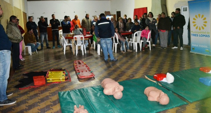 SE LLEVO A CABO UNA CAPACITACION SOBRE PRIMEROS AUXILIOS