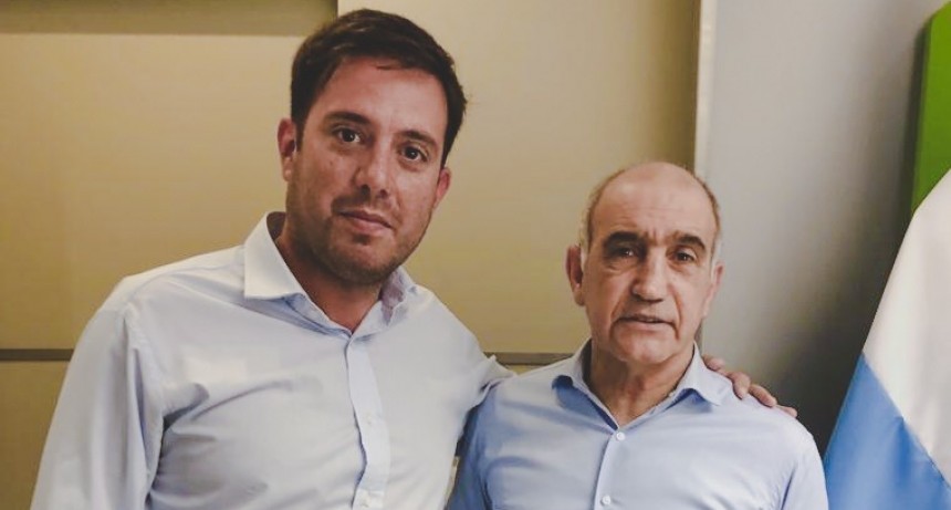 EL RADICALISMO PRESENTO LISTA. LUCIANO SPINOLO SE REUNIO CON EL VICEGOBERNADOR DANIEL SALVADOR