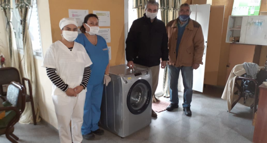 EL HOGAR DE ANCIANOS DE QUENUMÁ TIENE UN NUEVO LAVARROPAS