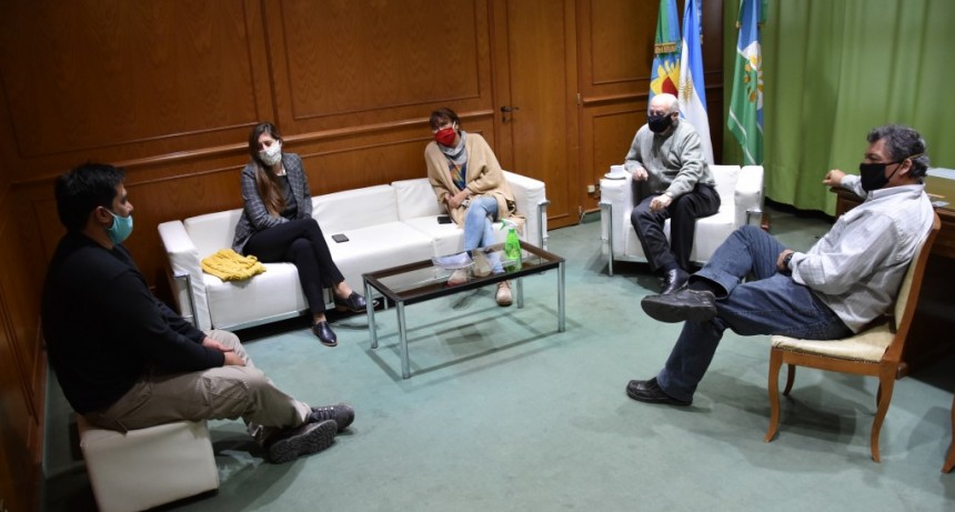 EL INTENDENTE RECIBIÓ AL NUEVO DIRECTOR DE INTERVENCIÓN SOCIAL DE LA EMERGENCIA