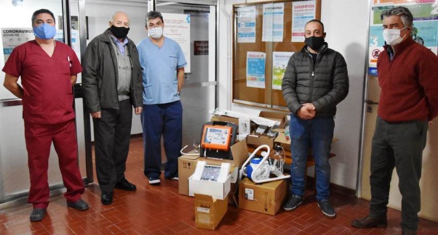 DONACIÓN DE INSUMOS HOSPITALARIOS POR PARTE DE LA SOCIEDAD RURAL