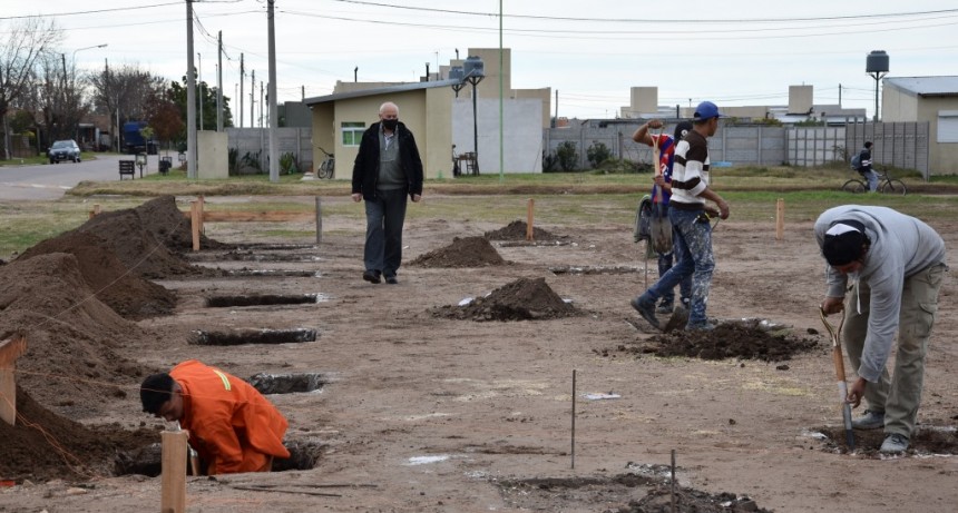 COMENZÓ LA CONSTRUCCIÓN DE LA NUEVA ESCUELA SECUNDARIA