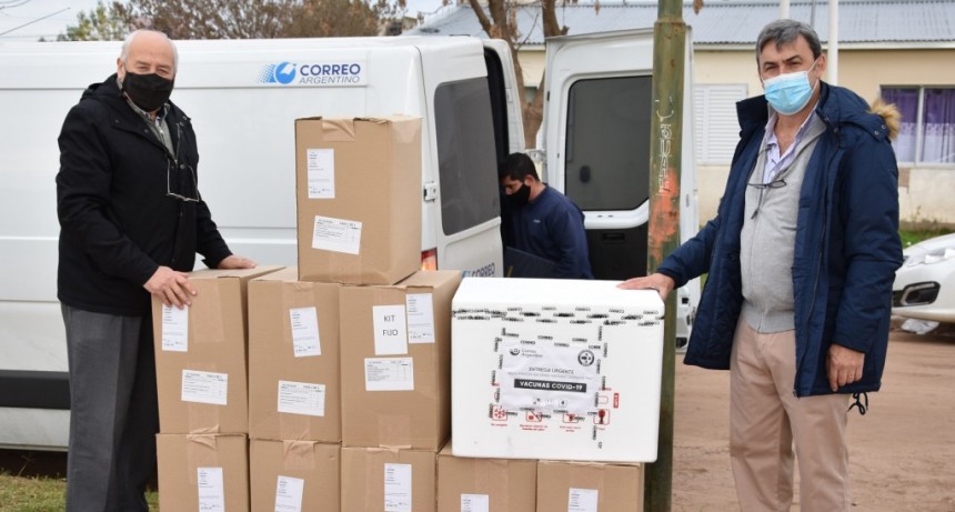 LLEGARON 3100 NUEVAS DOSIS DE 