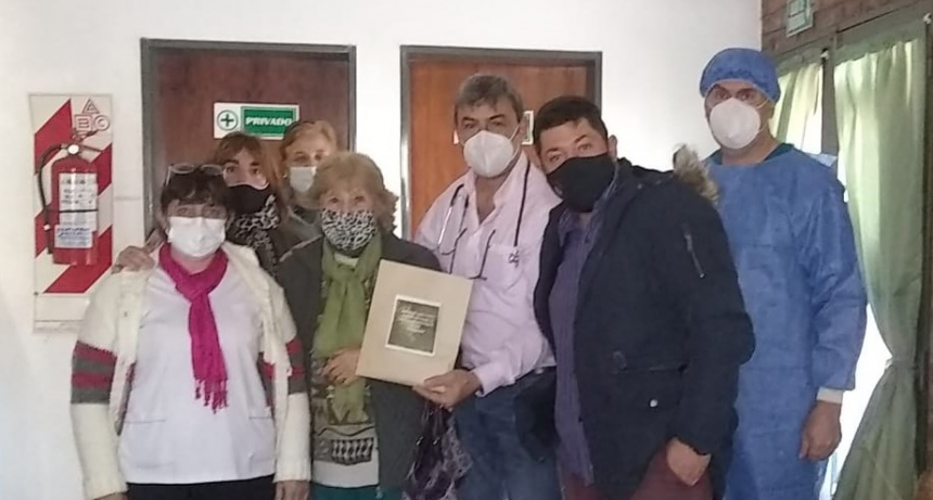 DONACIÓN DE LA CAPILLA “NUESTRA SEÑORA DE LA ESPERANZA” A LA SALA DE PRIMEROS AUXILIOS DE INGENIERO THOMPSON