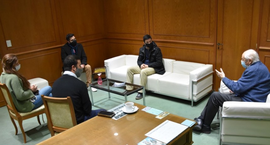 EL INTENDENTE RECIBIÓ A REPRESENTANTES DEL MINISTERIO DE TRABAJO PROVINCIAL