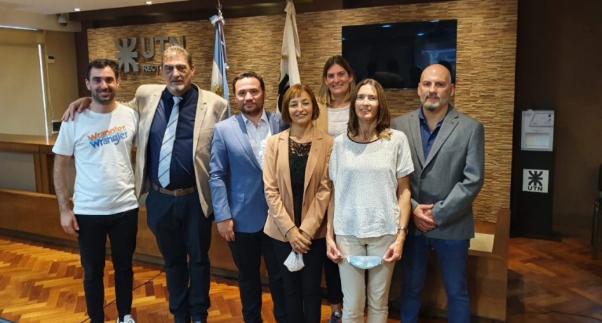 EL RECTOR DE LA UTN VISITA TRENQUE LAUQUEN