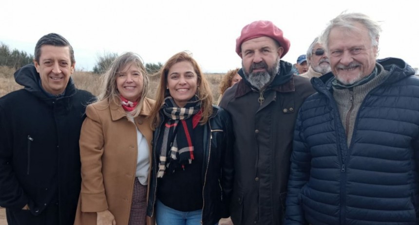 AUTORIDADES DEL PJ ACOMPAÑARON AL GOBERNADOR KICILLOF EN LA PUESTA EN MARCHA DEL ÚLTIMO TRAMO DE LA  RUTA DEL CEREAL