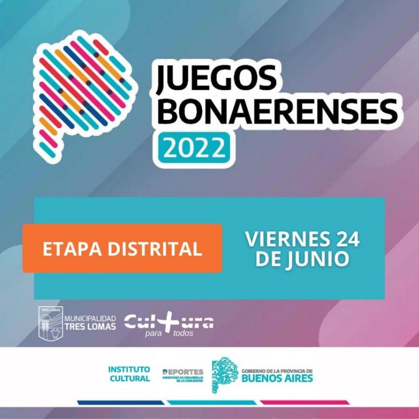 JUEGOS BONAERENSES: SE REALIZA LA ETAPA DISTRITAL DE LAS DISCIPLINAS CULTURALES