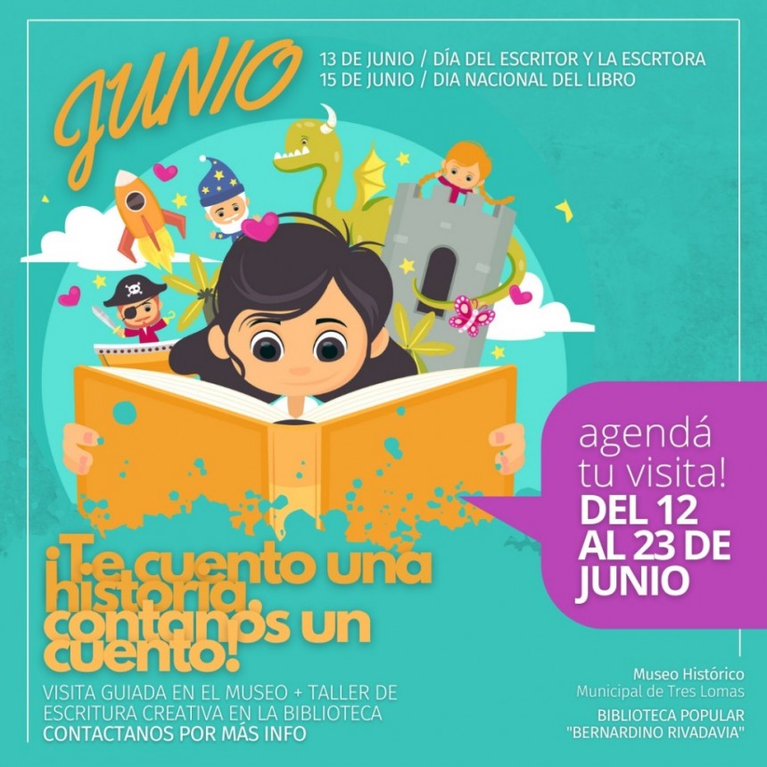 EL MUSEO HISTÓRICO MUNICIPAL Y LA BIBLIOTECA POPULAR TE INVITAN A PARTICIPAR DE 