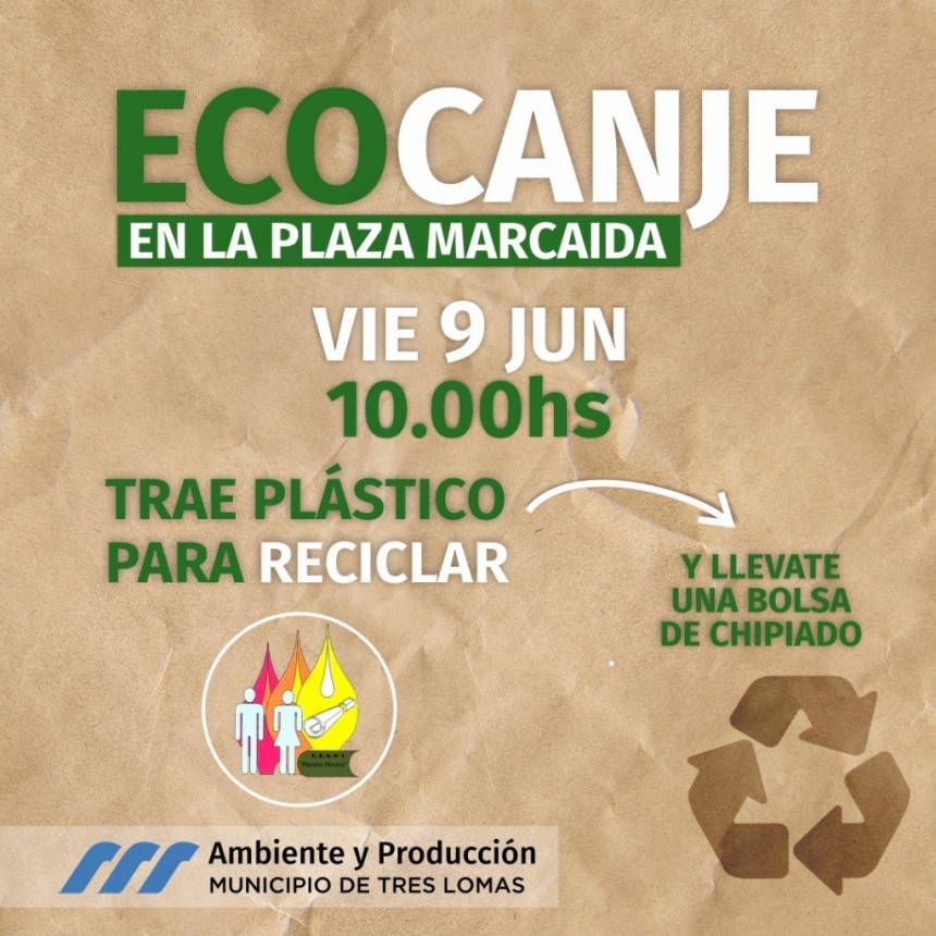 ECOCANJE EN LA PLAZA MARCAIDA