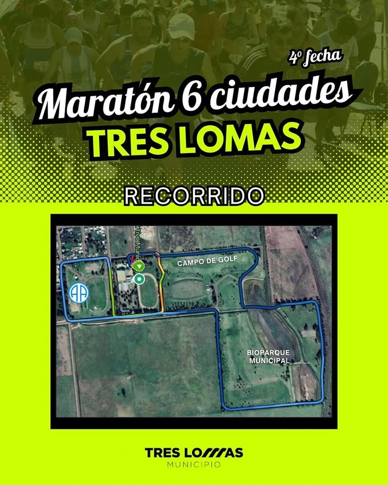 SE CORRE LA MARATÓN 6 CIUDADES EN TRES LOMAS