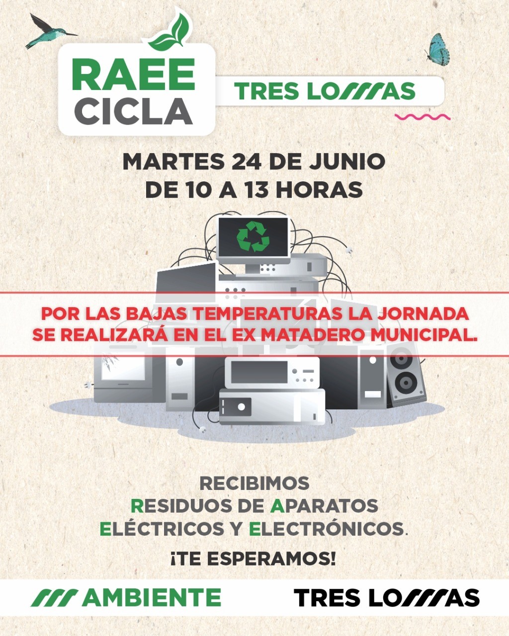 LLEGA LA SEGUNDA JORNADA DE RAEE