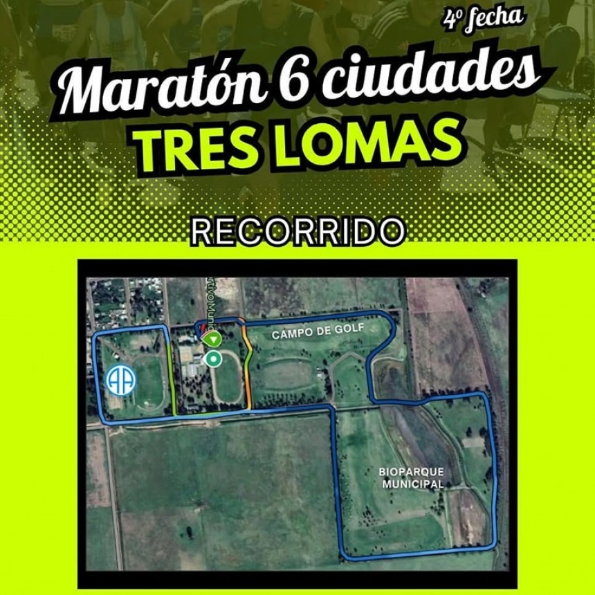 SE CORRE LA MARATÓN 6 CIUDADES EN TRES LOMAS