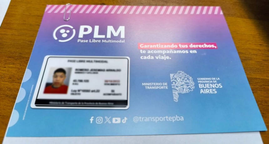 ENTREGA DE NUEVOS PASES LIBRES MULTIMODALES PARA PERSONAS CON DISCAPACIDAD