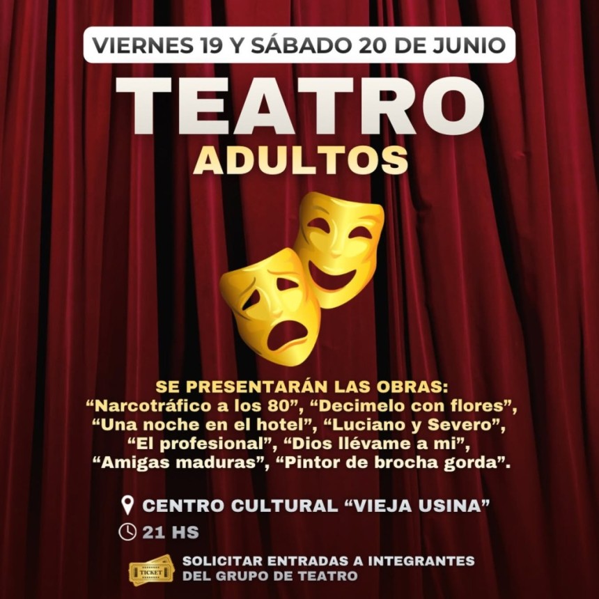 Teatro en el Centro Cultural 