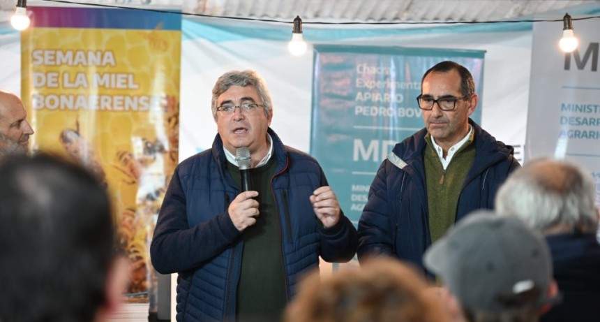 En ExpoMiel 2026, Javier Rodr&iacute;guez destac&oacute; el crecimiento y la calidad de la apicultura bonaerense 